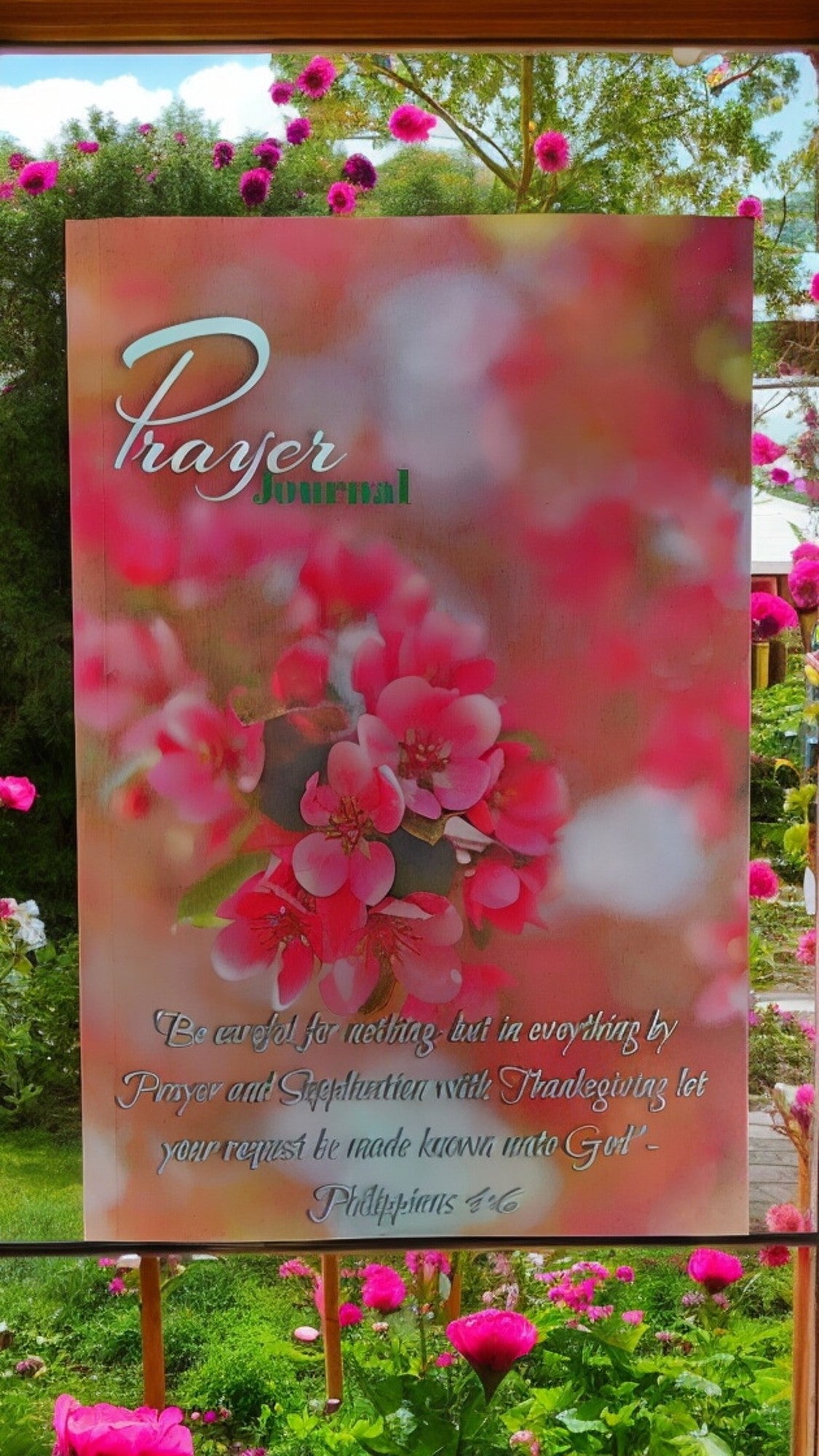 Prayer Journal (Paperback) - Philippians 4:6-Matthew 6:9-13